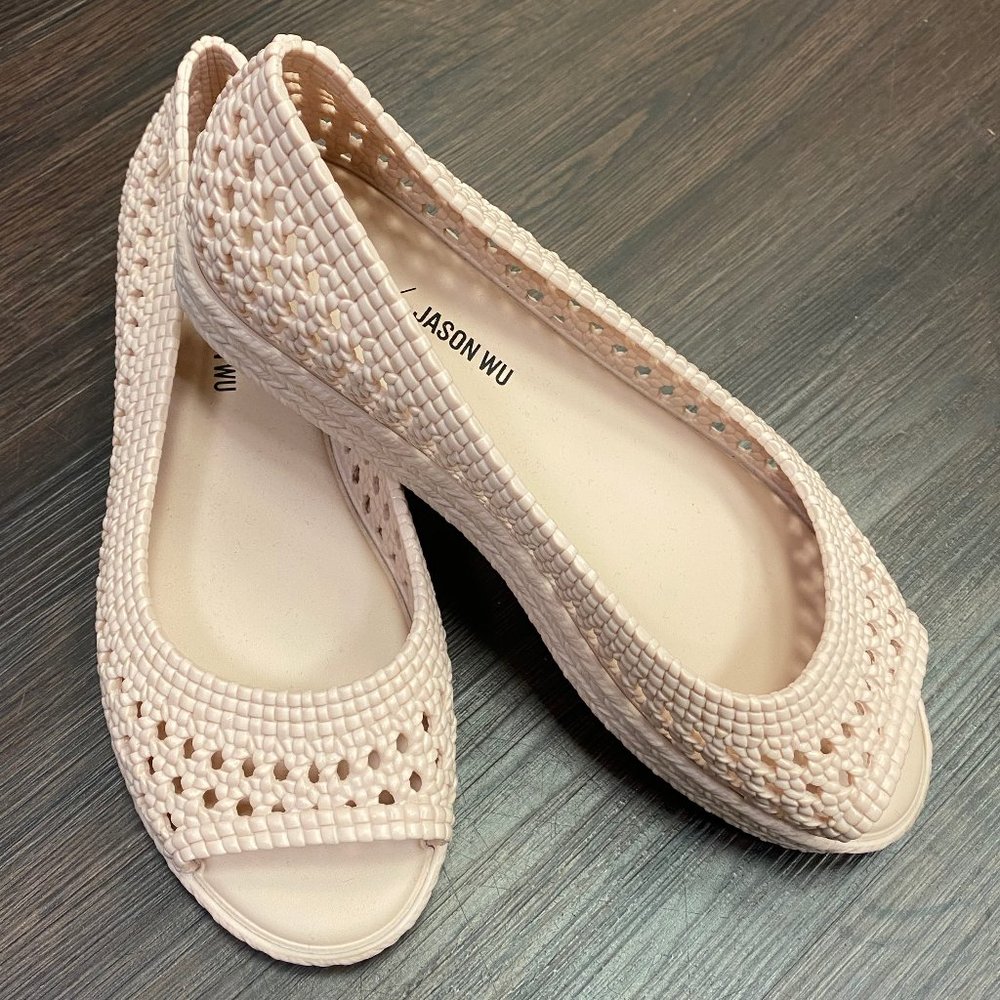 Melissa Camilla + Jason Wu Ad Open Toe Flat